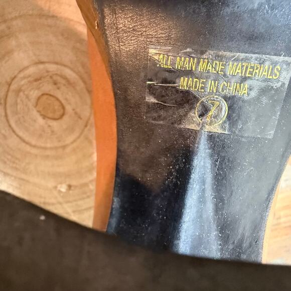 Vintage Tan 90’s Y2K platform Loafers Oxfords Tan Spice Girlies - Picture 9 of 11